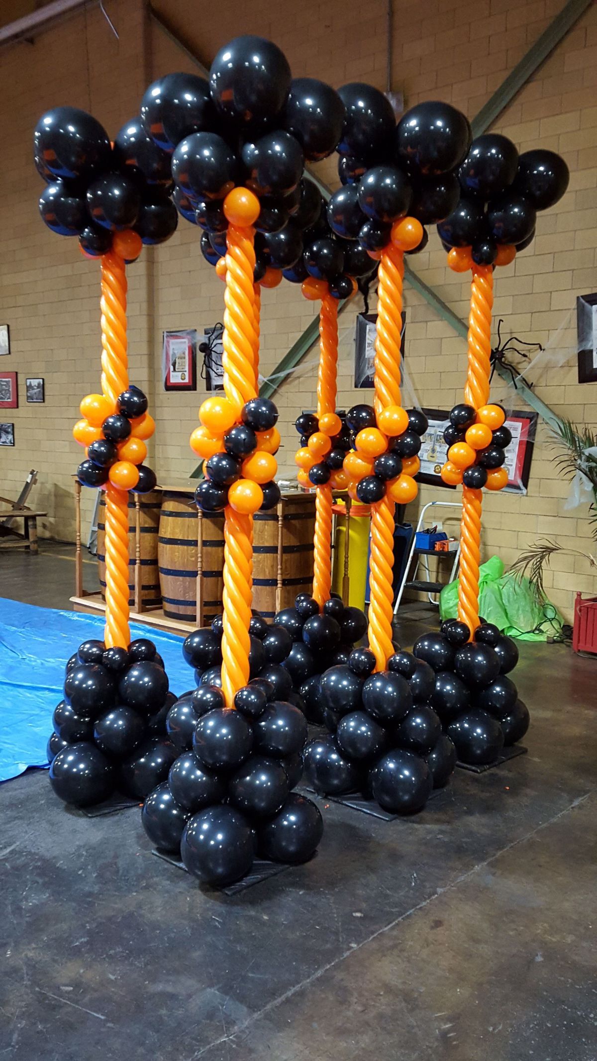 Large Balloon Columns