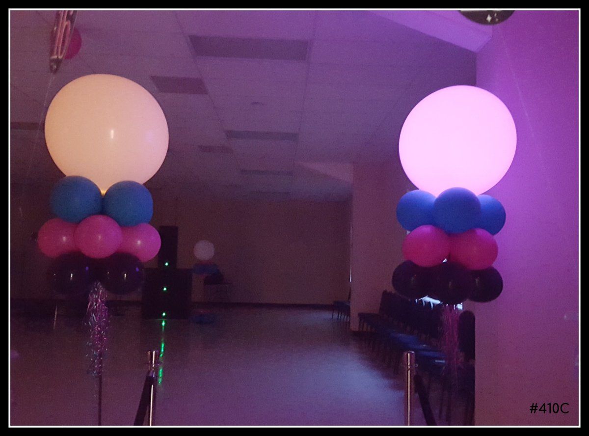 Balloon Column Lights