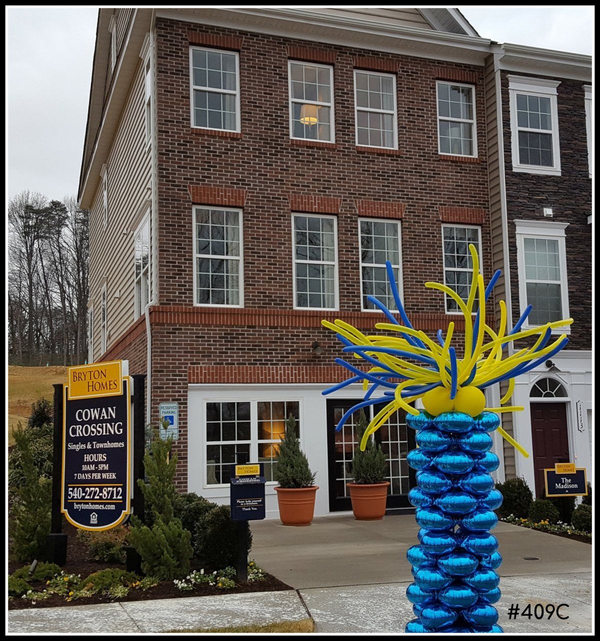 Balloon Column decor for event