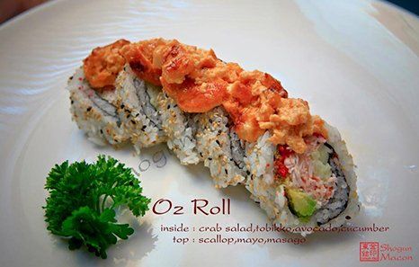 Sushi Rolls — Oz Roll in Macon, GA