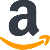 The amazon logo has a yellow arrow pointing to the right.