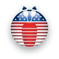 It looks like an american flag with a heart in the middle.