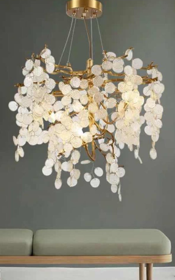 Leaf Design Chandelier | Naples, FL | Lighting and Design Studio
