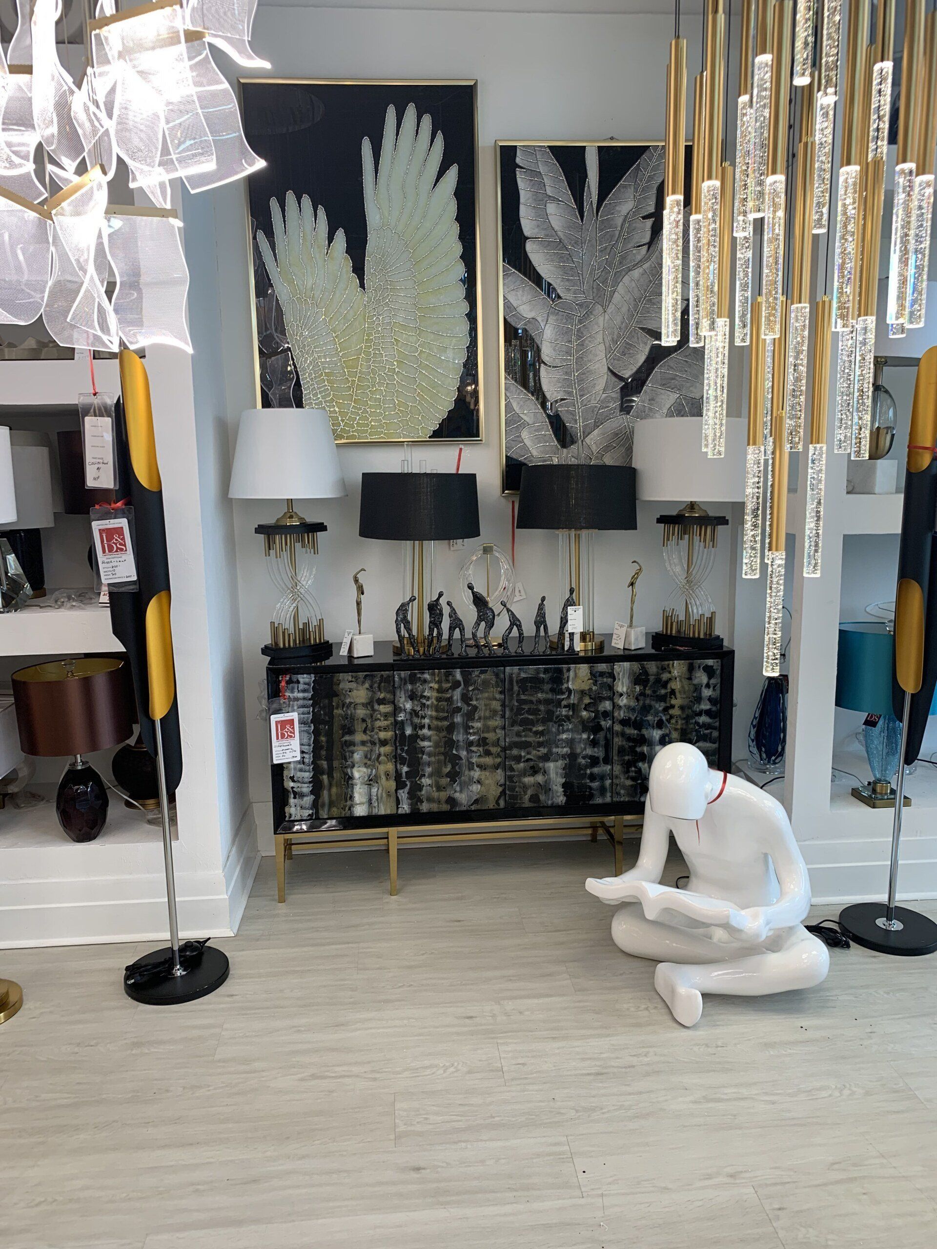 Lamps Display | Naples, FL | Lighting and Design Studio