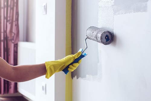 Hand-painting in Wall Apartment - Remodeling in Burien, WA