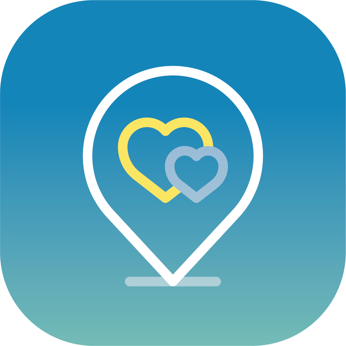 Location services icon showing NorthStar ABA community support