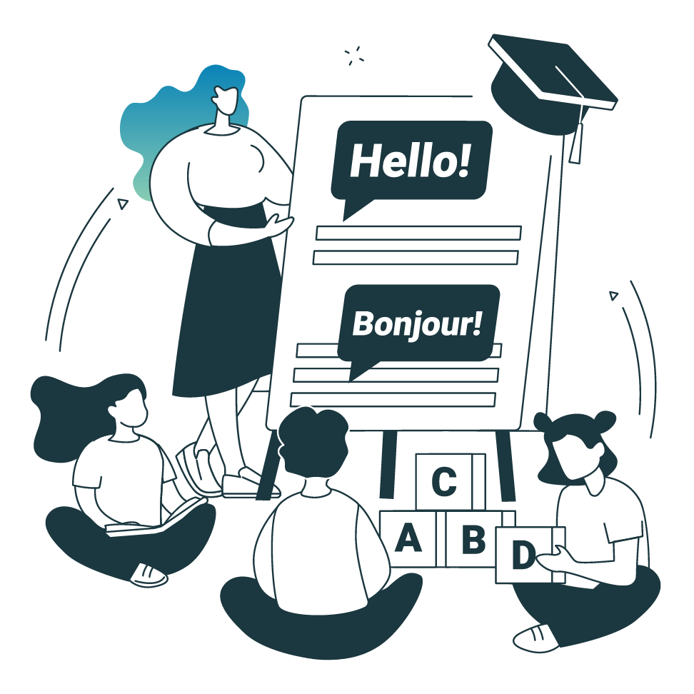 Therapist engaging with clients in community-based ABA support programs.