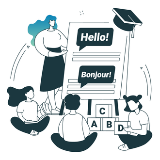 Therapist engaging with clients in community-based ABA support programs.