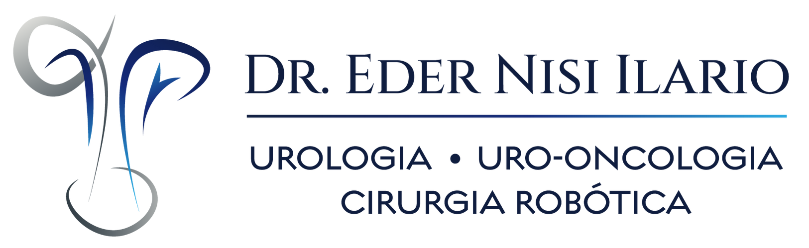 Um logotipo para um médico chamado dr. eder nishi ilario