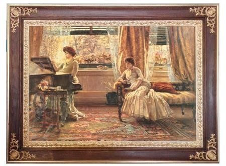 quadro con figure femminili