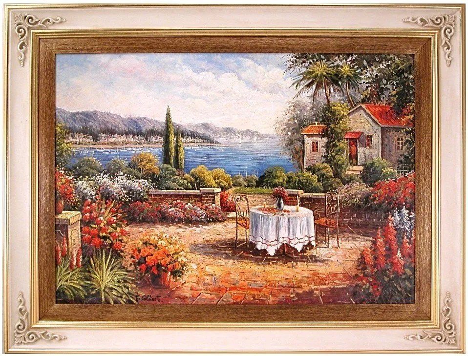 dipinto di un paesaggio