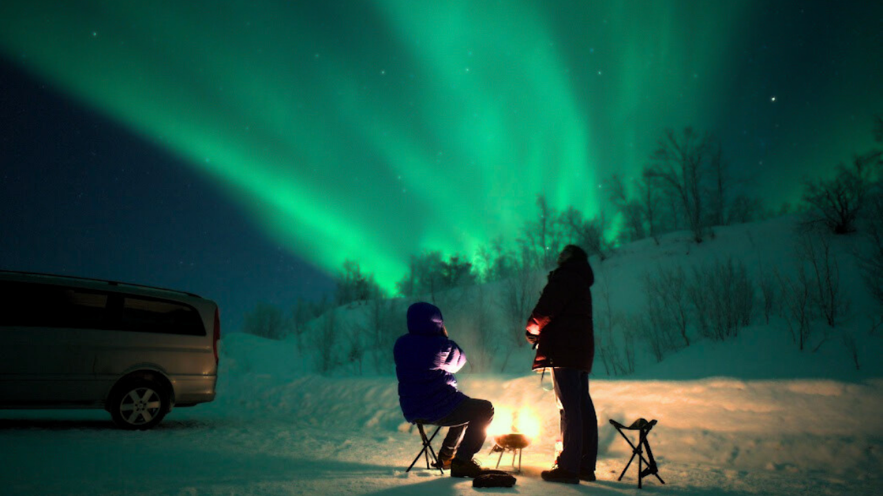 Group Tromso alshemal norway northern lights tour small group