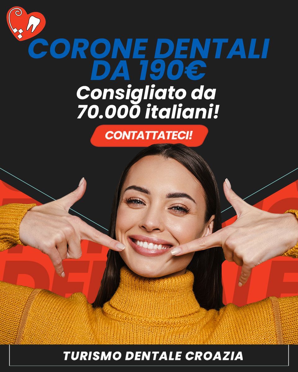 Turismo dentale croazia offerta speciale 190€