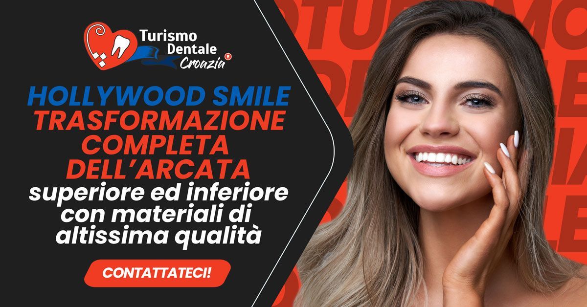 Turismo dentale croazia offerta speciale HollyWood Smile