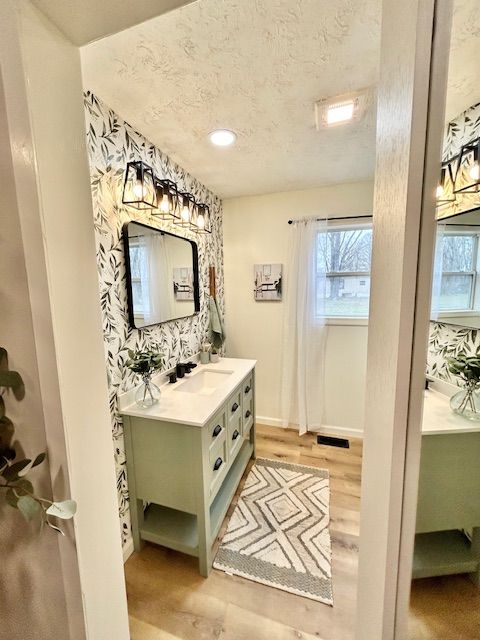 Designed and Staged Bathroom