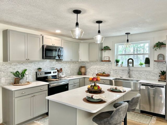 Designed and Staged Kitchen