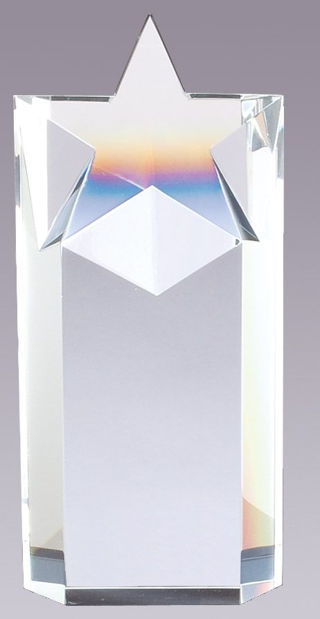 Star crystal recognition award.