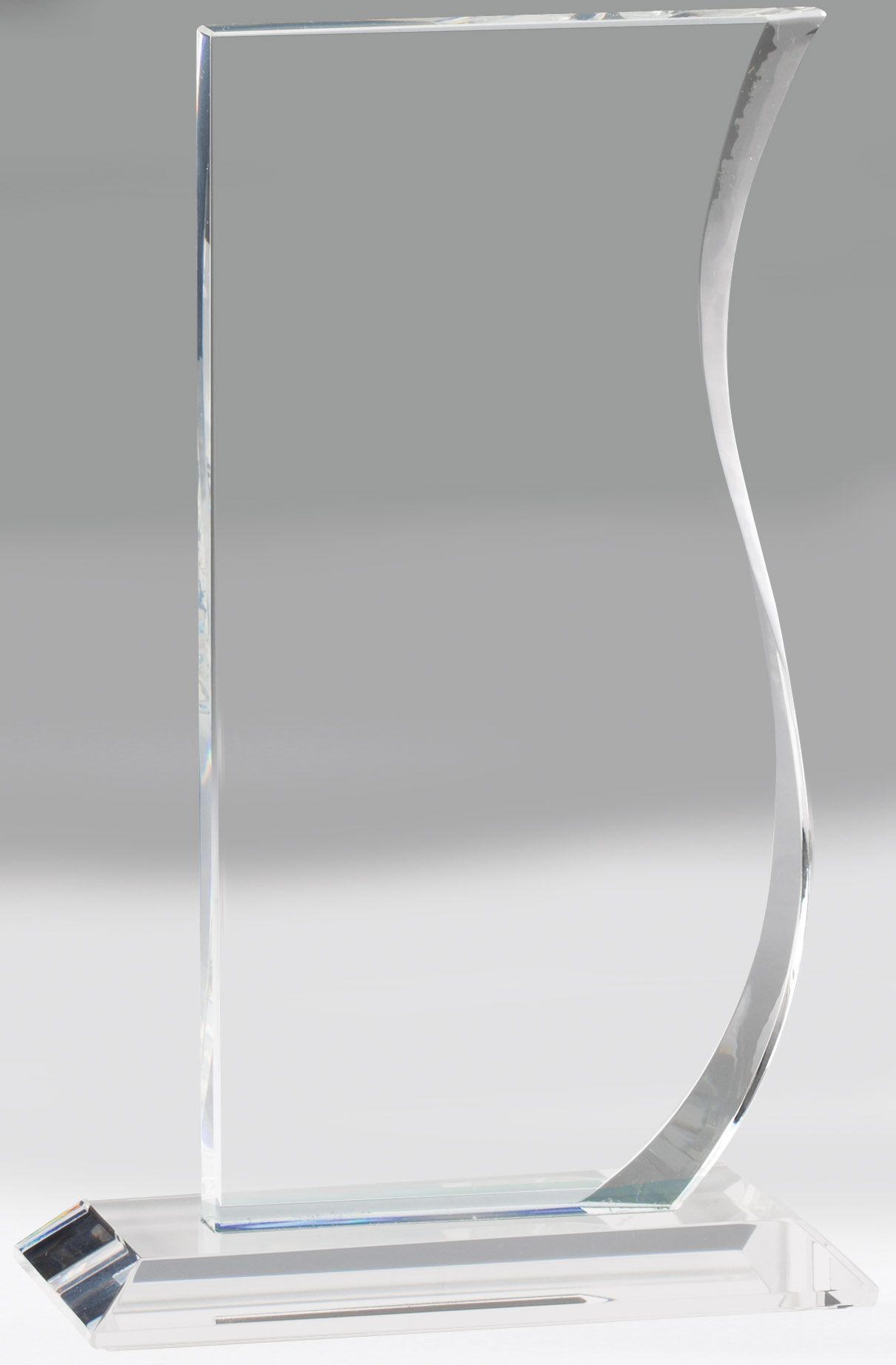 Crystal wave recognition award.