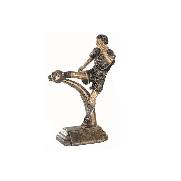 Boys/mens soccer trophy.