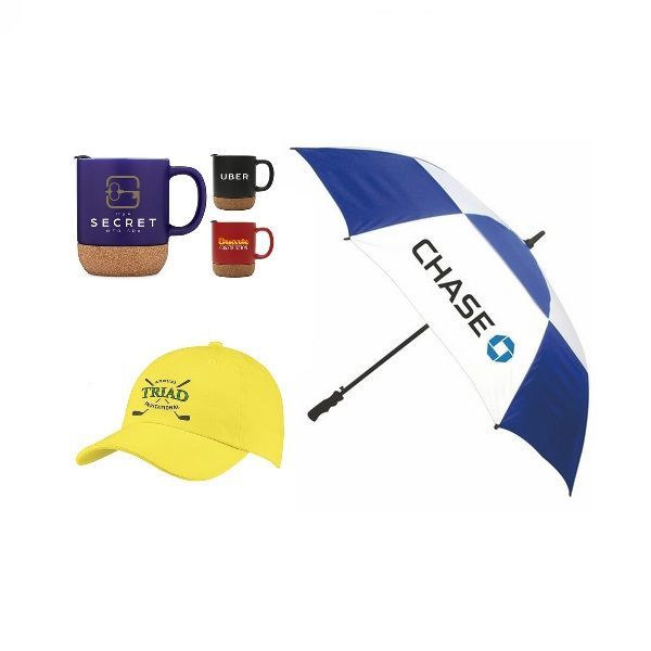 Promotional item and personalized goods.