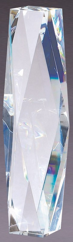 Diamond tower crystal recognition award.
