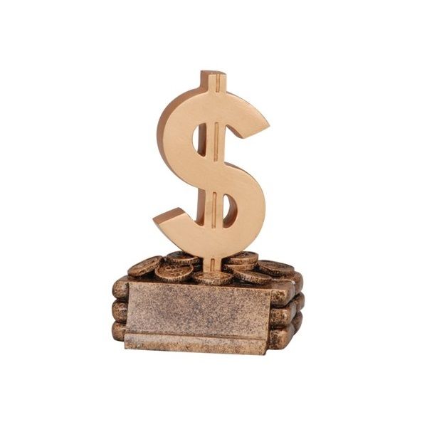 Dollar sign fun award.