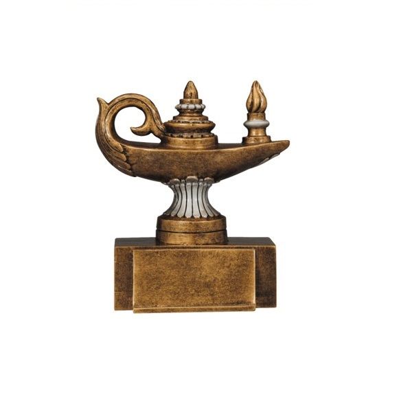 Lamp of knowledge award.