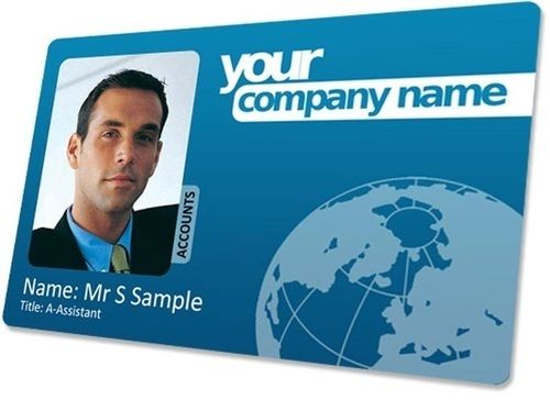 Photo ID name badge.