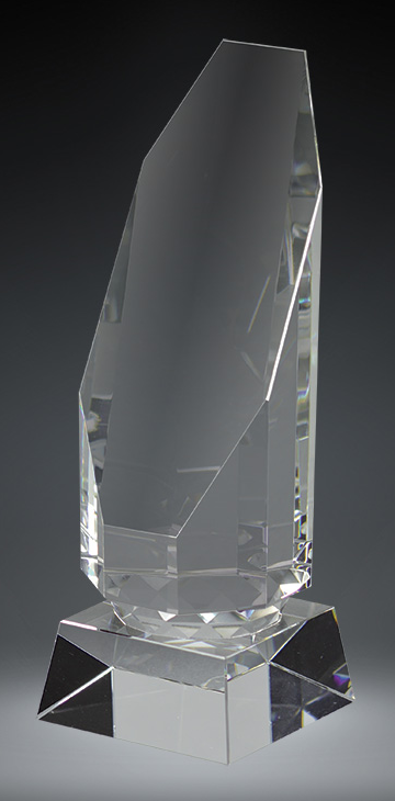 Refraction crystal award.