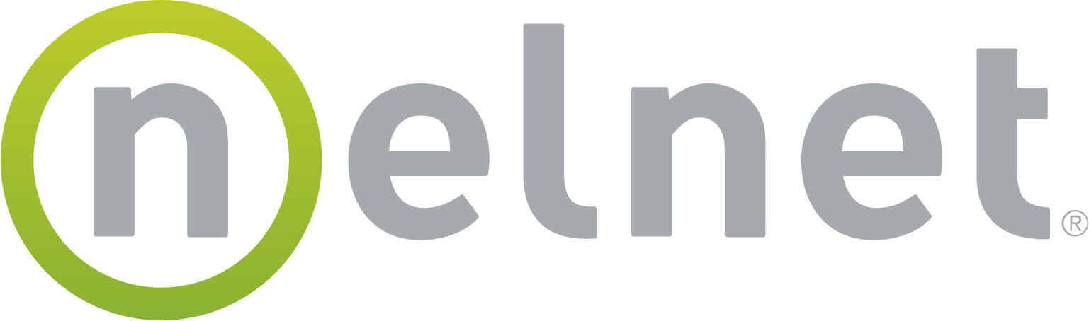 A logo for a company called nelnet with a green circle around it.