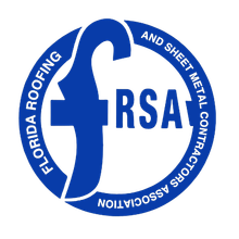The logo for the florida roofing and sheet metal contractors association