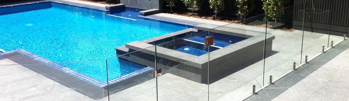 dp finish hard glass fence for swimming pool