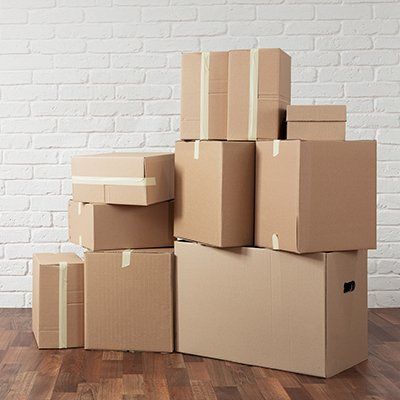 Cardboard Boxes in the Empty Room — Sierra Vista, AZ — Garden Canyon U-Store-It