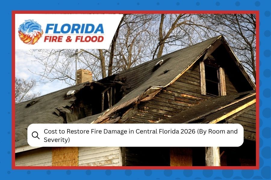 Cost to Restore Fire Damage in Central Florida 2026 (By Room and Severity)