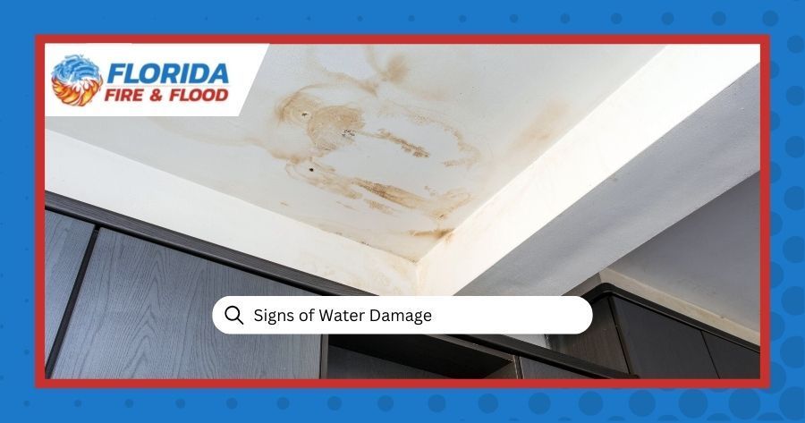 Signs of Water Damage