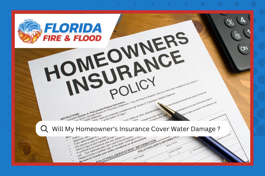Will My Homeowner's Insurance Cover Water Damage in Florida?