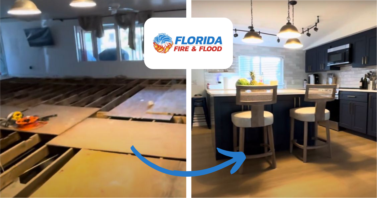 Flood-Damaged Home