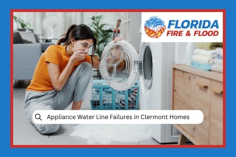 Appliance Water Line Failures in Clermont Homes