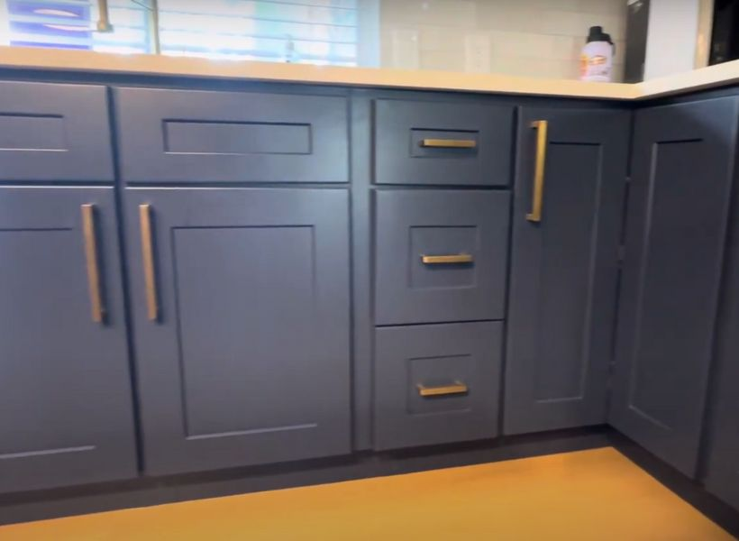 kitchen flood damage - after 2