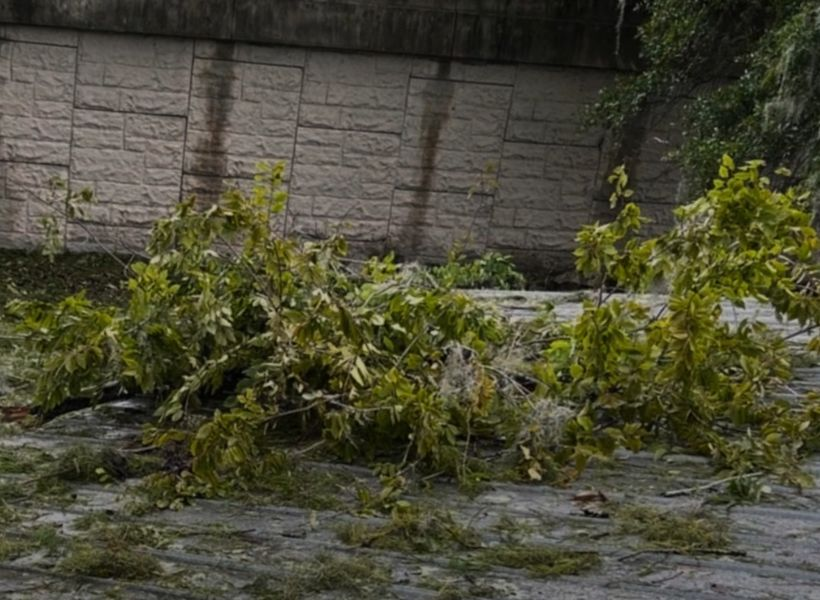 storm damage - flooded house