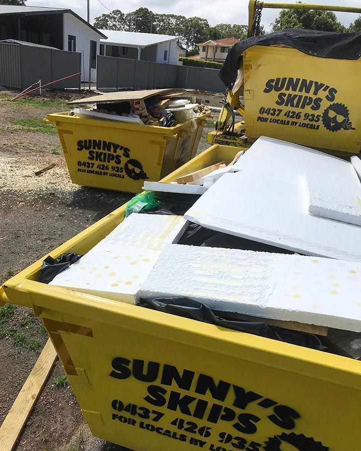 Sunny 's Skips Is A Company That Does Junk Removal — Sunny's Skips in Port Macquarie, NSW