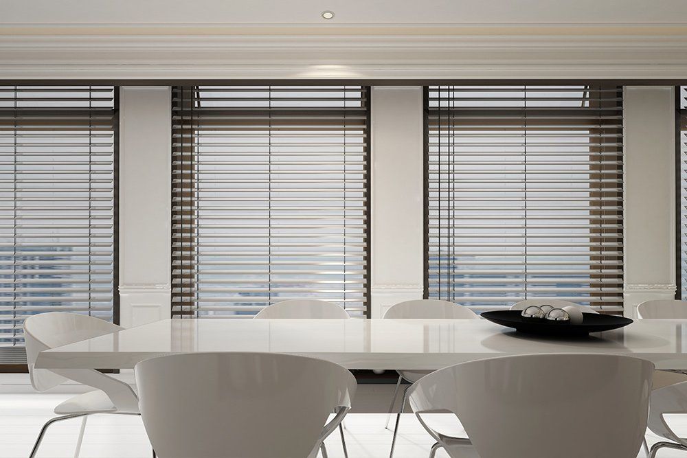 stylish white dining suite