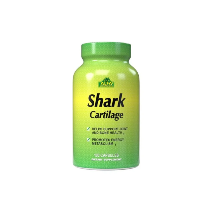 Shark Cartilage 100 cápsulas Alfa Vitamins
