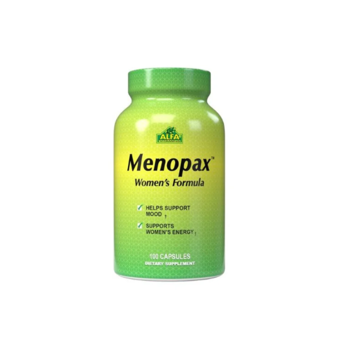 Menopax Formula para la Mujer 100 cápsulas Alfa Vitamins