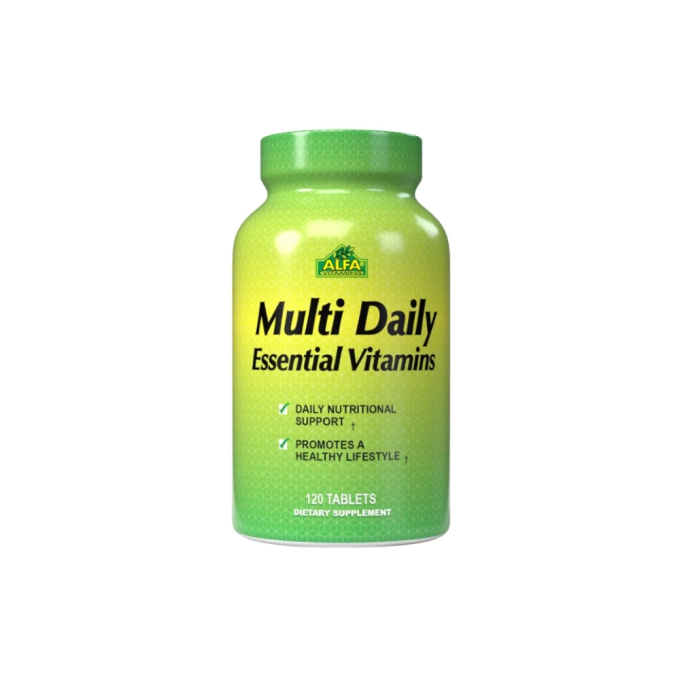 Multi Daily Vitaminas Esenciales120 Tabletas Alfa Vitamins