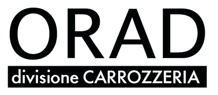 Logo per ORAD, un'officina di carrozzeria, con la scritta