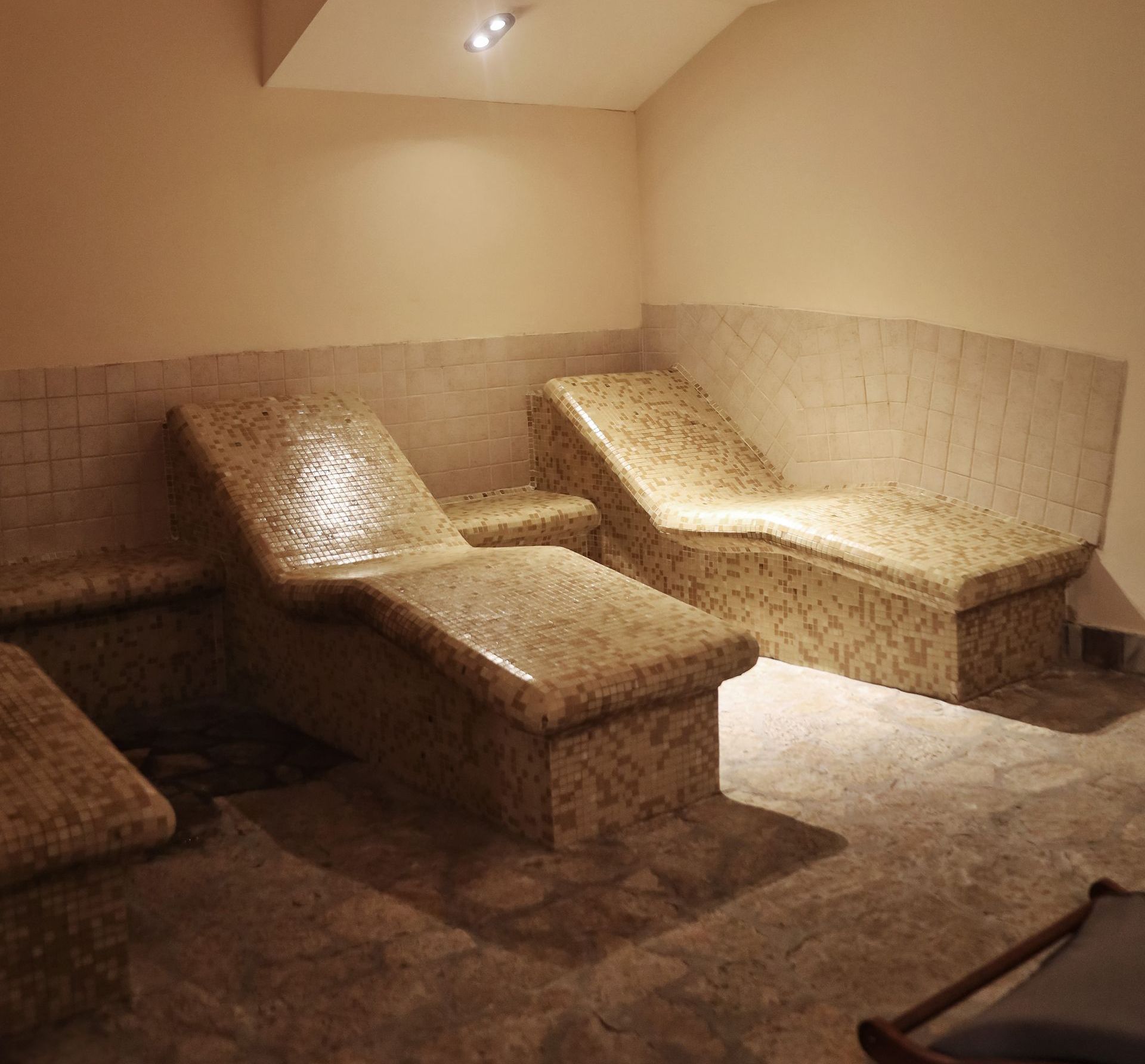 a room with a lot of chairs in it