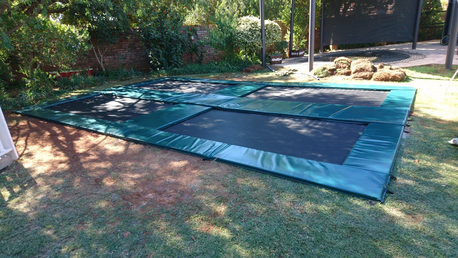 Customised Trampoline Setup - TrampolineMan