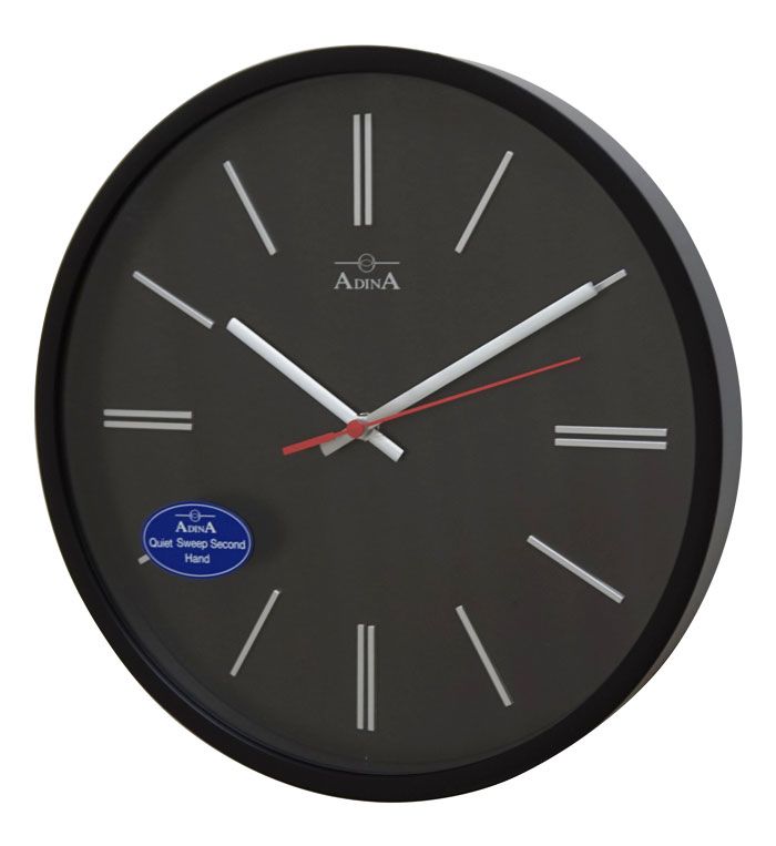 Adina Black Wall Clock — Watch Shop in Mooloolaba, QLD