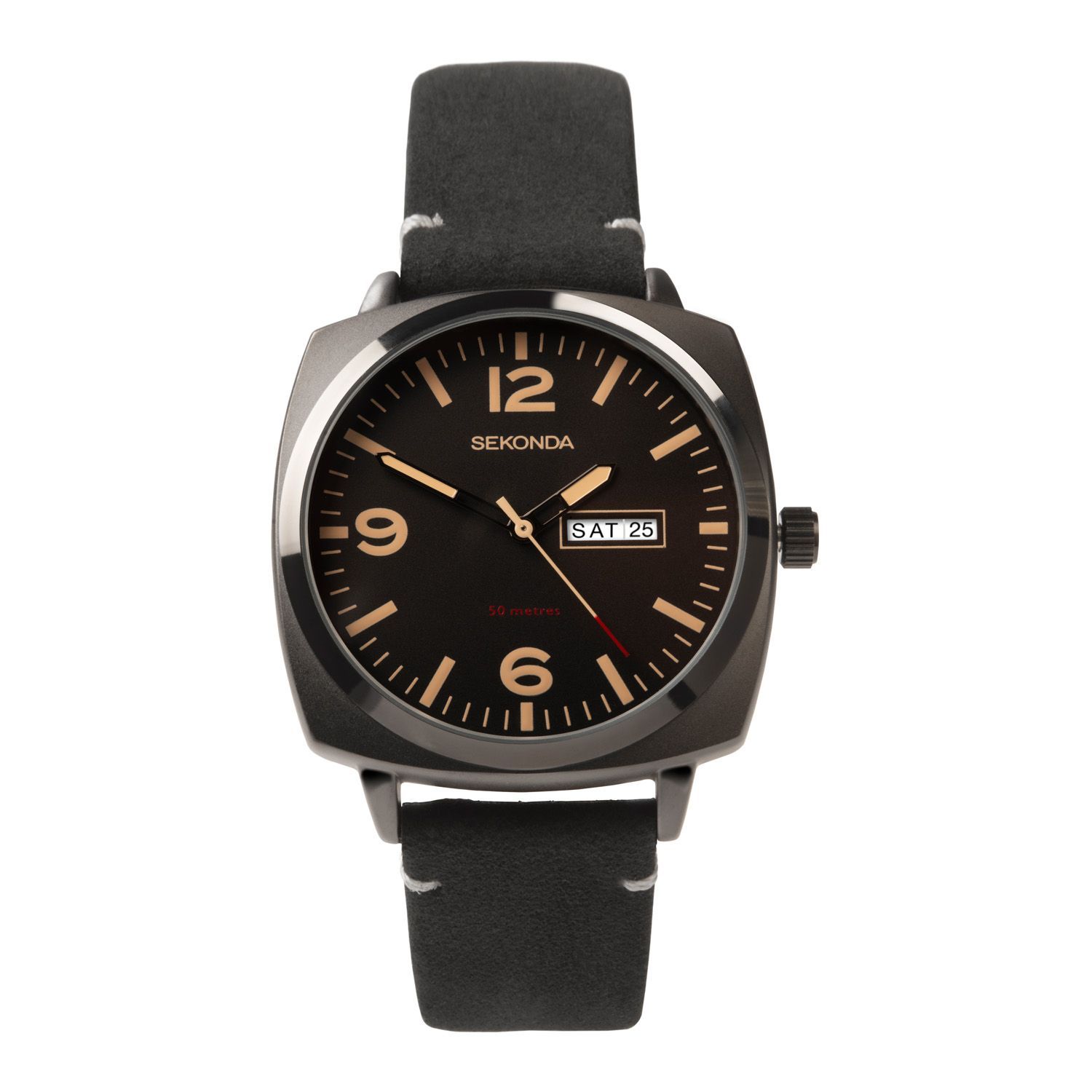 Sekonda Watch With Black And Gold Face — Watch Shop on the Sunshine Coast